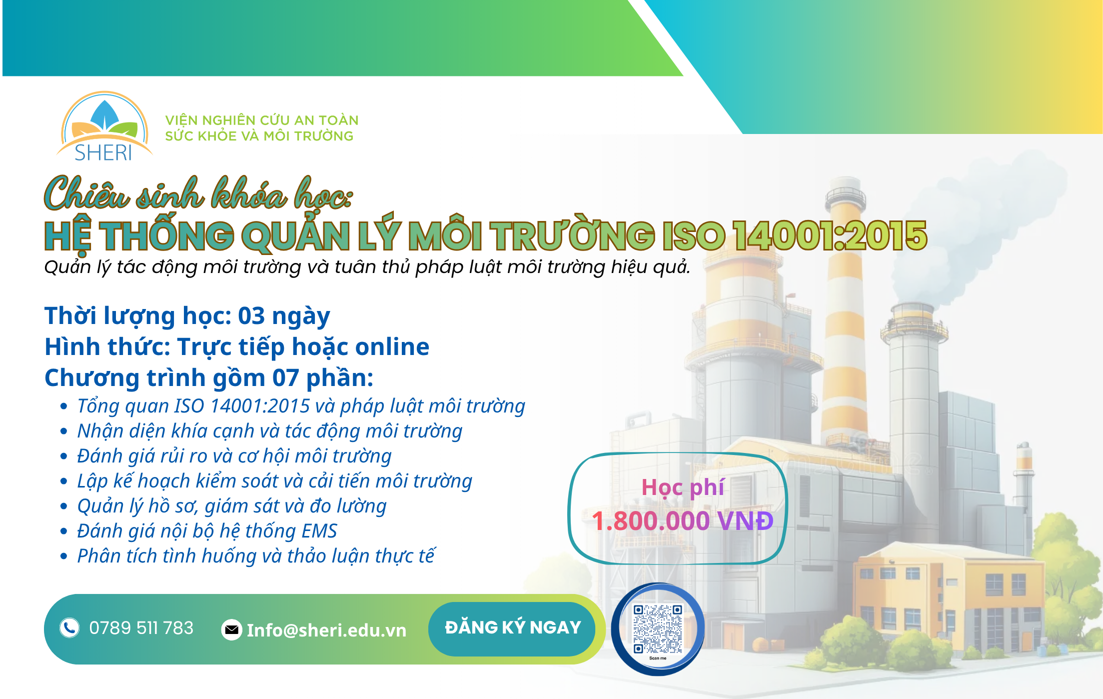 Hệ thống quản lý môi trường ISO 14001:2026