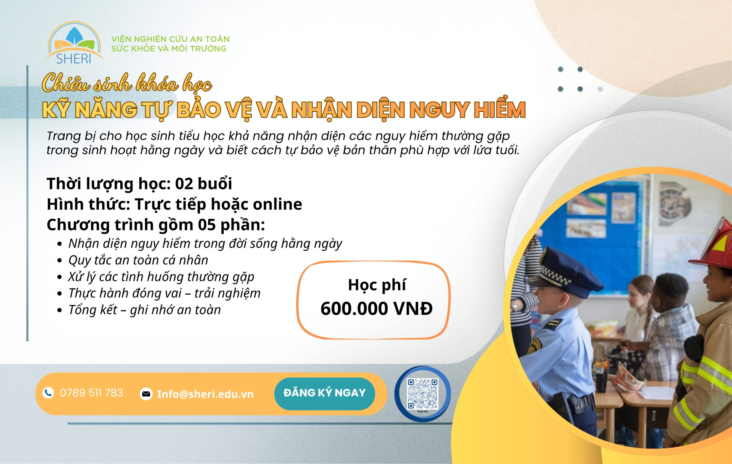Kỹ năng tự bảo vệ và nhận diện nguy hiểm