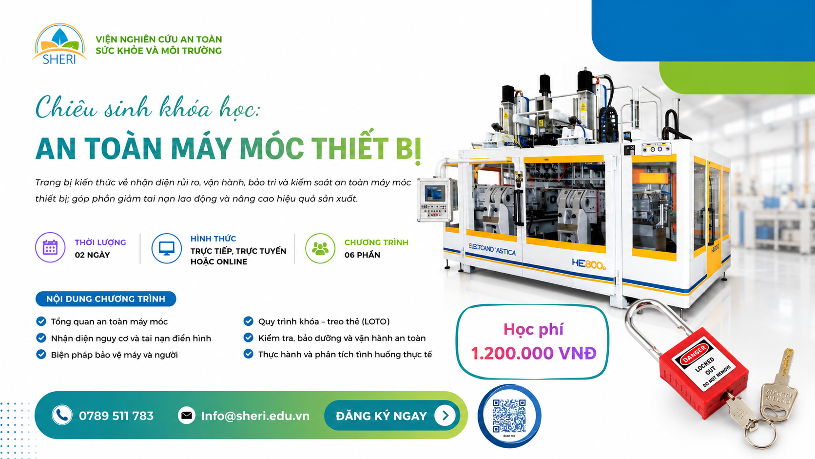 An toàn máy móc thiết bị