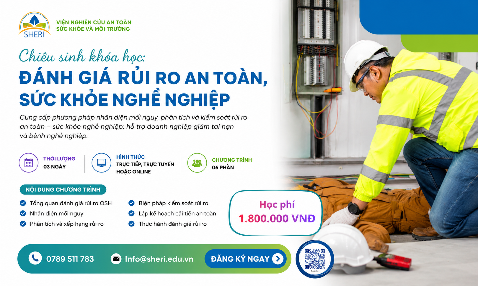 Đánh giá rủi ro an toàn, sức khỏe nghề nghiệp