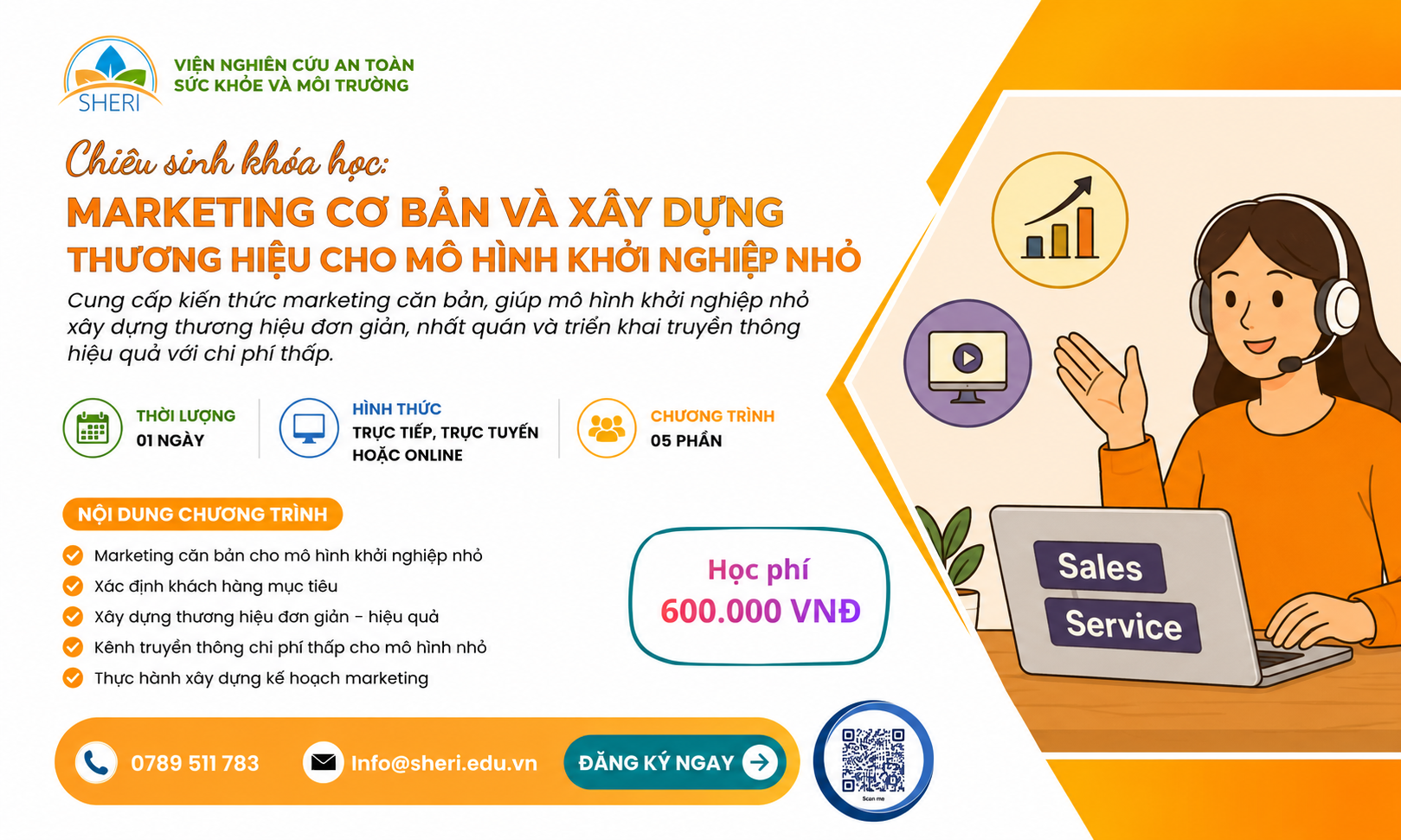 Marketing cơ bản và xây dựng thương hiệu cho mô hình khởi nghiệp nhỏ