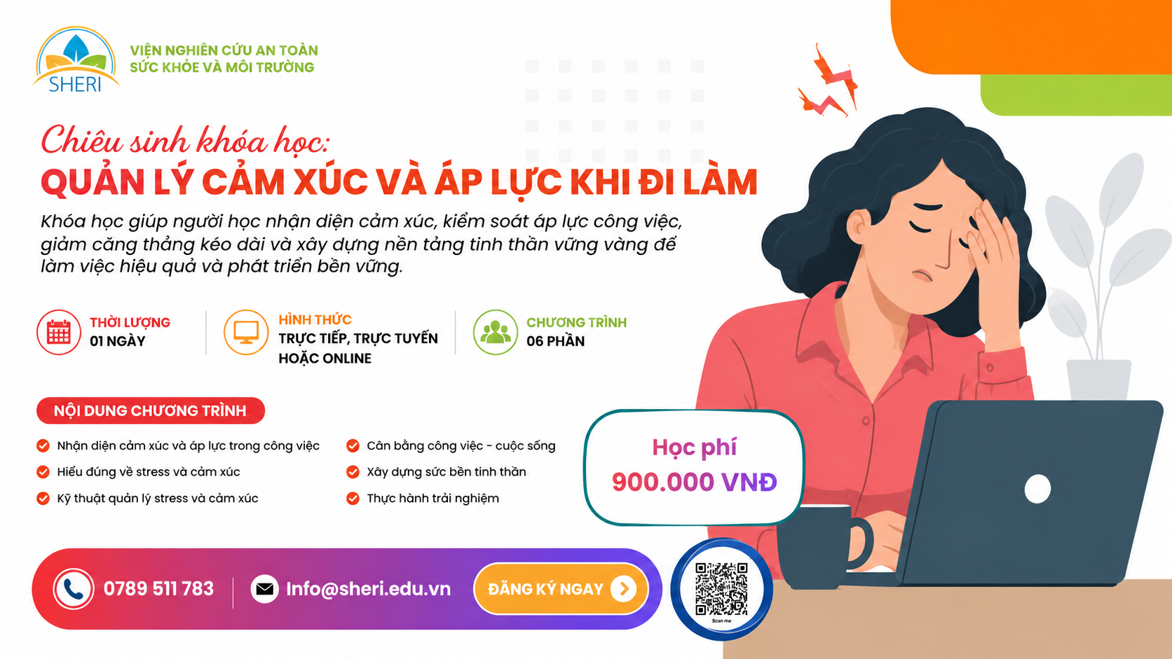 Quản lý cảm xúc và áp lực khi đi làm
